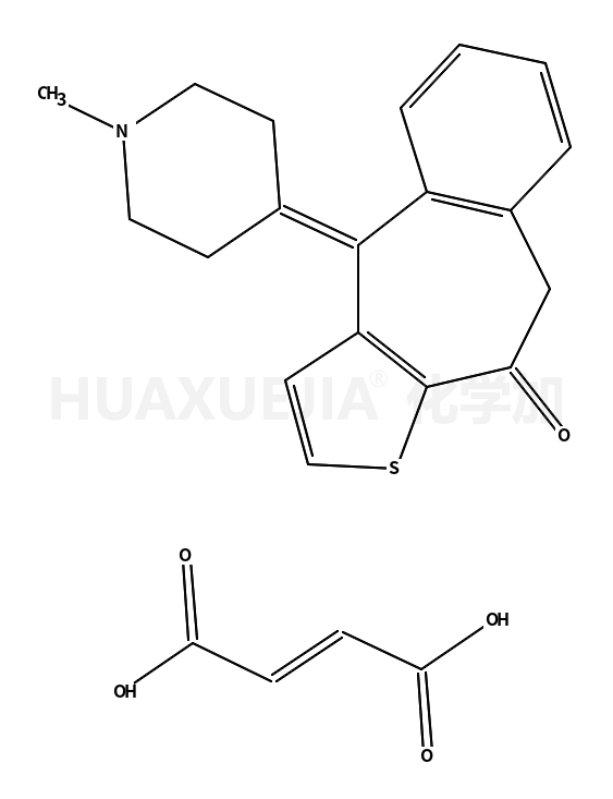 酮替芬延胡索酸