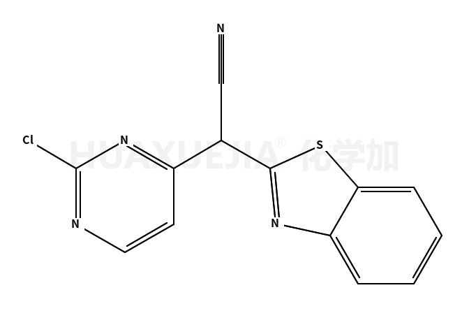 2-(苯并[d]噻唑-2-基)-2-(2-氯嘧啶-4-基)乙腈