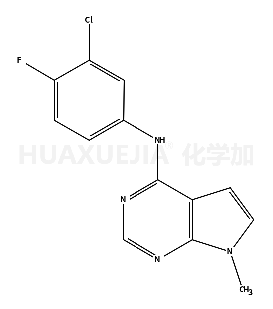 (3-chloro-4-fluoro-phenyl)-(7-methyl-7H-pyrrolo [2,3-d]pyrimidin-4-yl)-amine