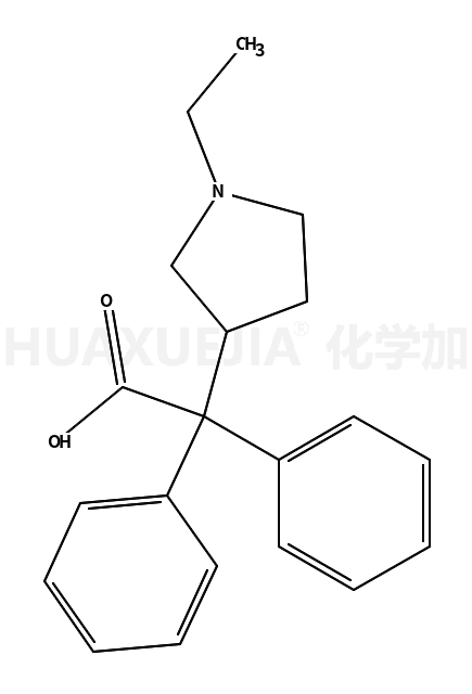 2-(1-乙基吡咯烷-3-基)-2,2-二苯乙酸