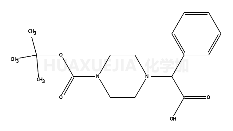 2-(4-叔丁氧基甲酰基哌嗪基)-2-苯乙酸
