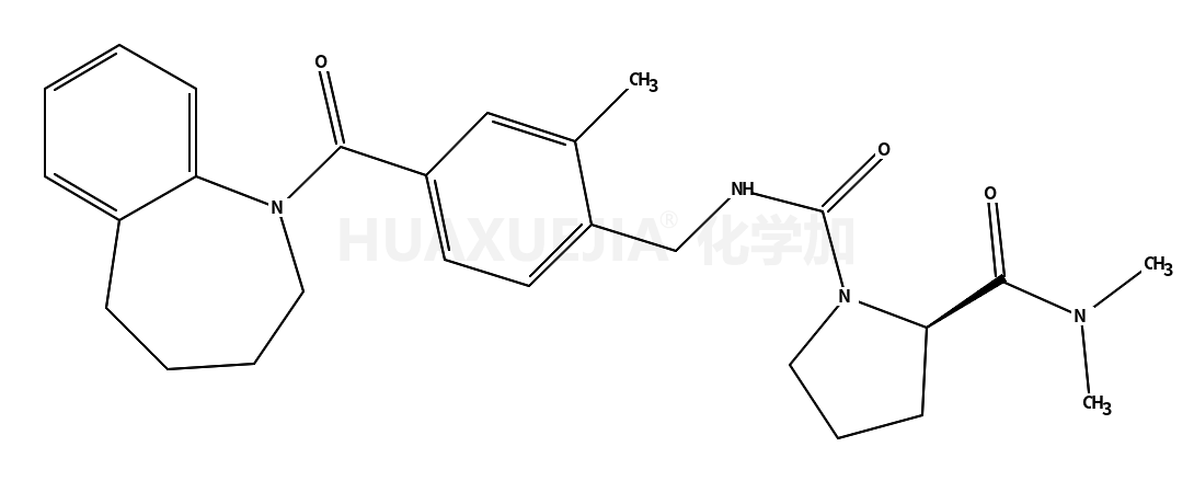 (2S)-2-N,2-N-dimethyl-1-N-[[2-methyl-4-(2,3,4,5-tetrahydro-1-benzazepine-1-carbonyl)phenyl]methyl]pyrrolidine-1,2-dicarboxamide