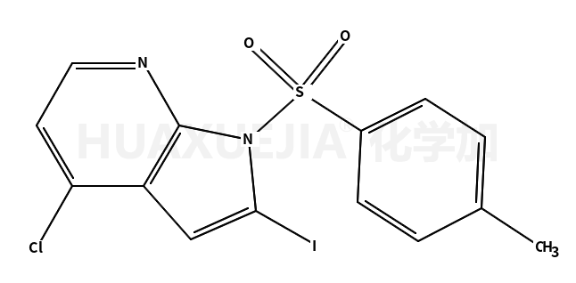 N-甲苯磺酰-4-氯-2-碘-7-氮杂吲哚