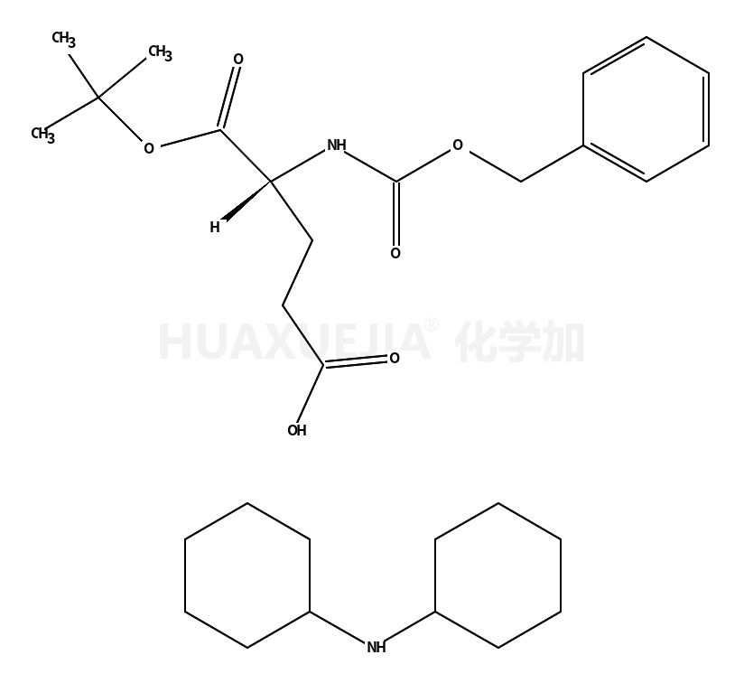 N-(苯基甲氧基羰基)-L-谷氨酸 1-(叔丁基)酯二环己基胺盐