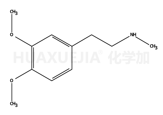 2-(3,4-二甲氧基苯基)-N-甲基乙胺