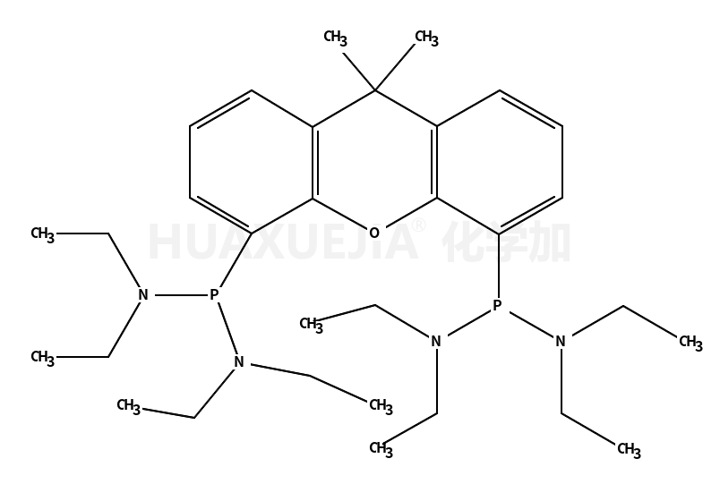 P,P′-(9,9-二甲基-9H-氧杂蒽-4,5-二基)双[N,N,N′,N′-四乙基-亚膦酸二酰胺]