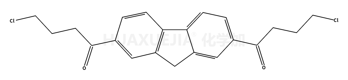 4-chloro-1-[7-(4-chlorobutanoyl)-9H-fluoren-2-yl]butan-1-one