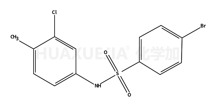 4-Bromo-N-(3-chloro-4-methylphenyl)benzenesulfonamide