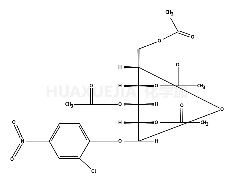 2-氯-4-硝基苯基-2,3,4,6-四邻乙酰基-beta-d-吡喃葡萄糖苷