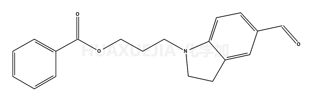 3-(5-formyl-2,3-dihydroindol-1-yl)propyl benzoate