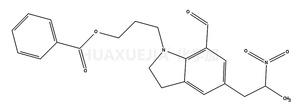 1-[3-(苯甲酰氧基)丙基]-2,3-二氢-5-(2-硝基丙基)-1H-吲哚-7-甲醛