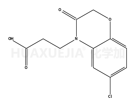 6-氯-2,3-二氢-3-氧代-4H-1,4-苯并噁嗪-4-丙酸