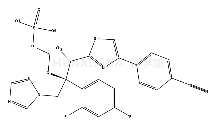 [(2R,3R)-3-[4-(4-cyanophenyl)-1,3-thiazol-2-yl]-2-(2,4-difluorophenyl)-1-(1,2,4-triazol-1-yl)butan-2-yl]oxymethyl dihydrogen phosphate