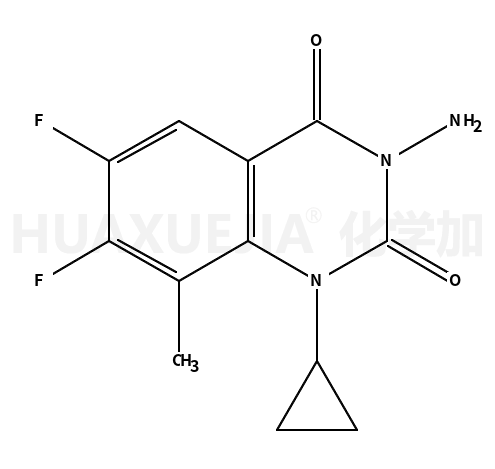 3-氨基-1-环丙基-6,7-二氟-8-甲基-2,4(1h,3h)-喹唑啉二酮