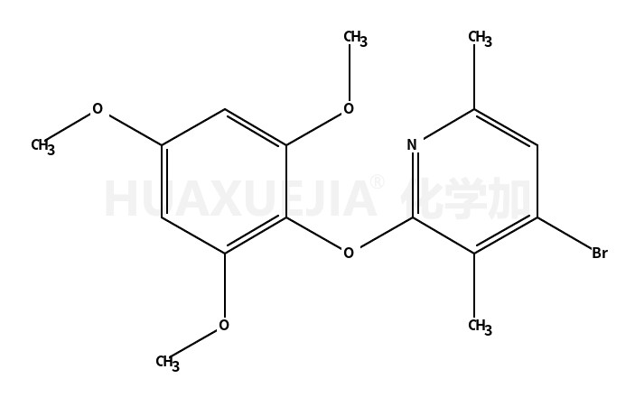 4-bromo-3,6-dimethyl-2-(2,4,6-trimethoxyphenoxy)pyridine