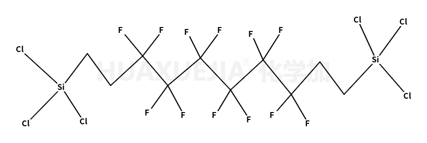 α,ω-di(trichlorosilyl)-1H,1H,2H,2H,9H,9H,10H,10H-perfluorodecane