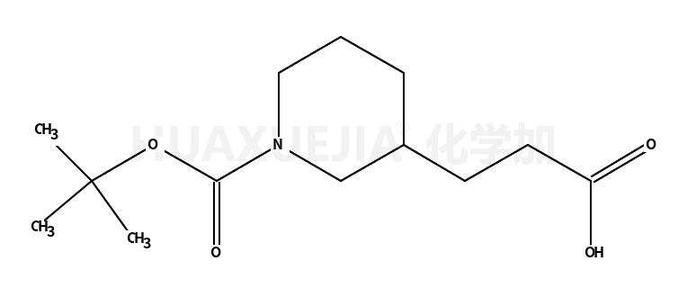 1-叔丁氧羰基-3-哌啶丙酸