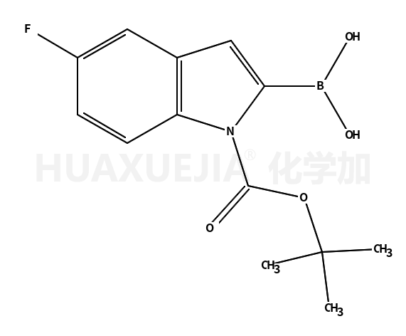 1-Boc-5-fluoroindole-2-boronicacid