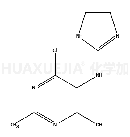 6-chloro-5-(4,5-dihydro-1H-imidazol-2-ylamino)-2-methyl-1H-pyrimidin-4-one
