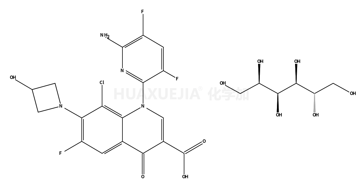 德拉沙星N-甲基葡萄糖胺盐