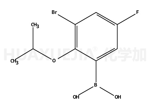 3-溴-5-氟-2-异丙氧基苯基硼酸