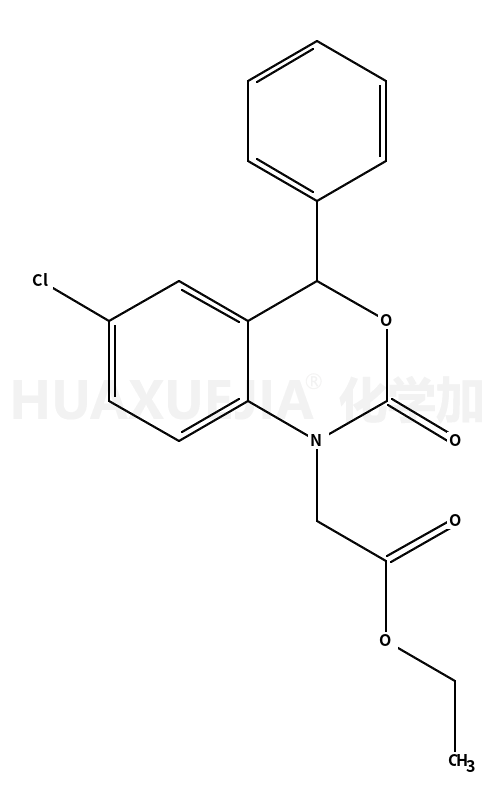 (6-chloro-2-oxo-4-phenyl-4H-benzo[d][1,3]oxazin-1-yl)-acetic acid ethyl ester
