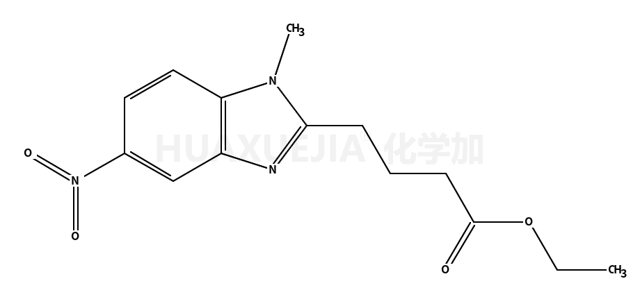 1-甲基-5-硝基-1H-苯并咪唑-2-丁酸乙酯