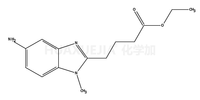 5-氨基-1-甲基-1H-苯并咪唑-2-丁酸乙酯