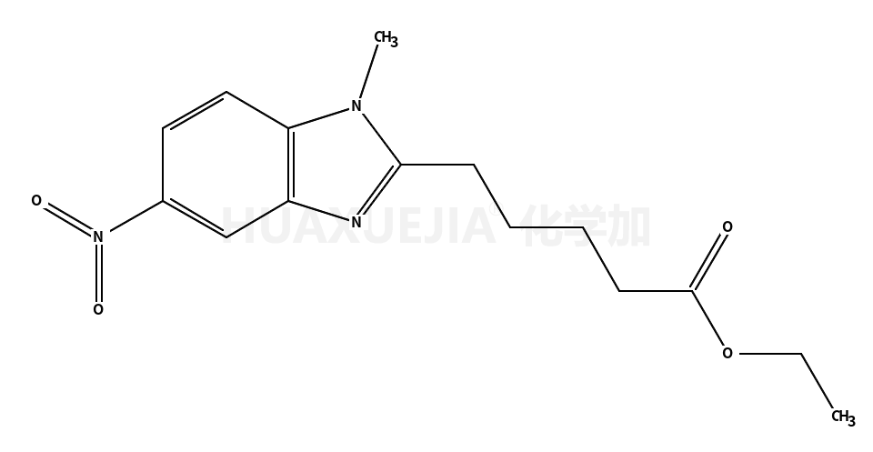 5-<1-Methyl-5-nitrobenzimidazolyl-(2)pentansaeureethylester