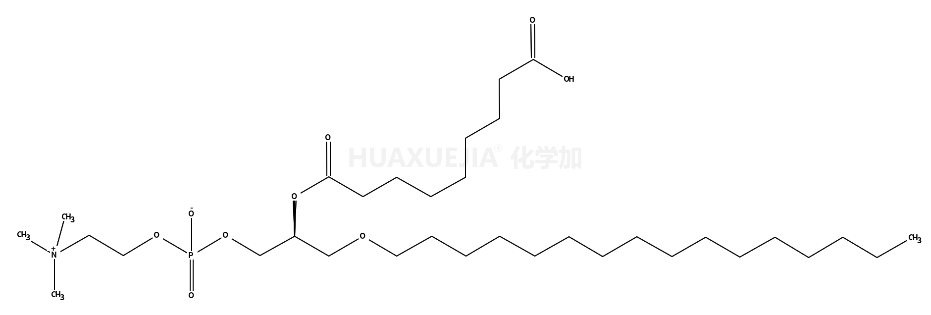 1-hexadecyl-2-azelaoyl-sn-glycero-3-phosphocholine