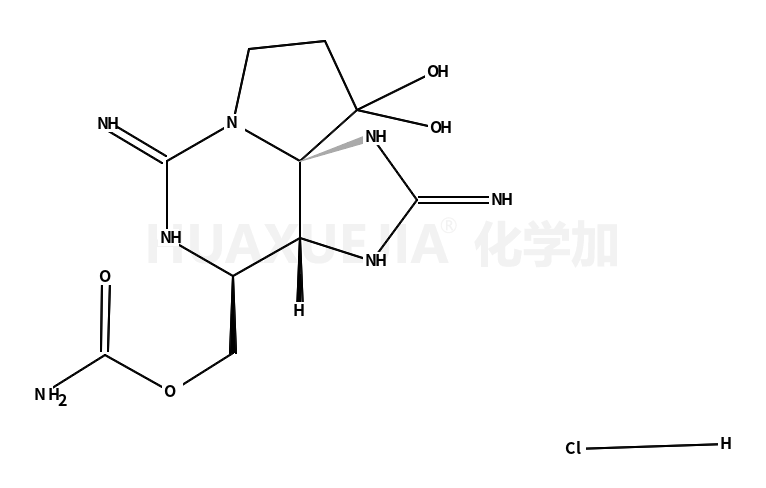 [(3aS,4R,10aS)-2,6-diamino-10,10-dihydroxy-3a,4,8,9-tetrahydro-3H-pyrrolo[1,2-c]purin-4-yl]methyl carbamate,dihydrochloride