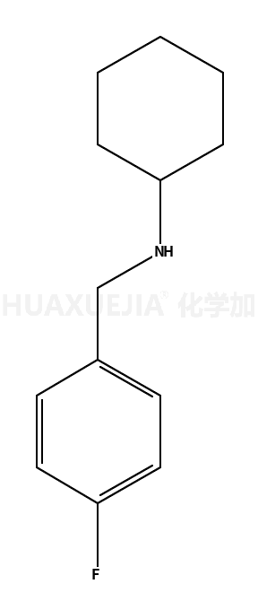 N-[(4-fluorophenyl)methyl]cyclohexanamine