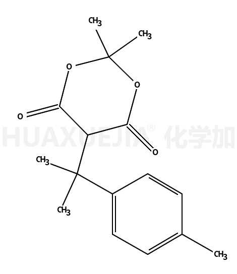 5-(2-p-tolylpropane)-(2,2)-dimethyl-(1,3)-dioxane-4,6-dione