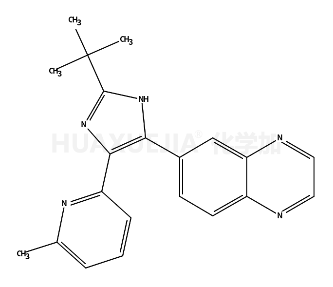 Sb525334 6-[2-叔丁基-5-(6-甲基-吡啶-2-基)-1H-咪唑-4-基]-喹噁啉