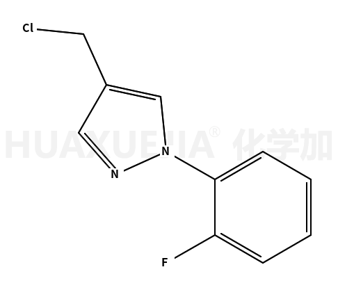 4-(chloromethyl)-1-(2-fluorophenyl)pyrazole