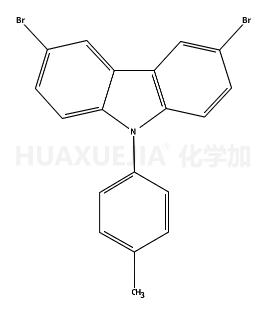3,6-二溴-9-(4-甲基苯基)-9H-咔唑