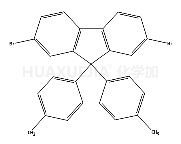 2,7-二溴-9,9-双(4-甲基苯基)-9H-芴
