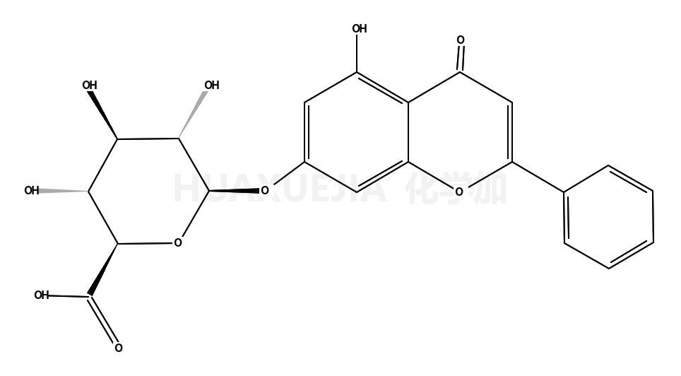白杨素-7-O-葡萄糖醛酸苷