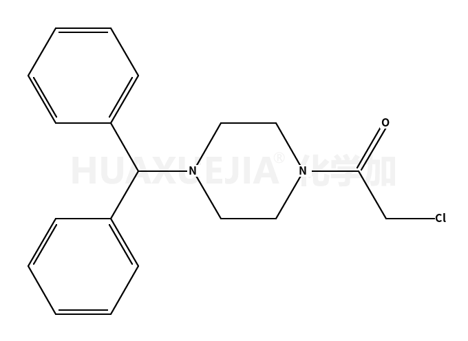 1-(4-二苯基哌嗪-1-基)-2-氯乙酮