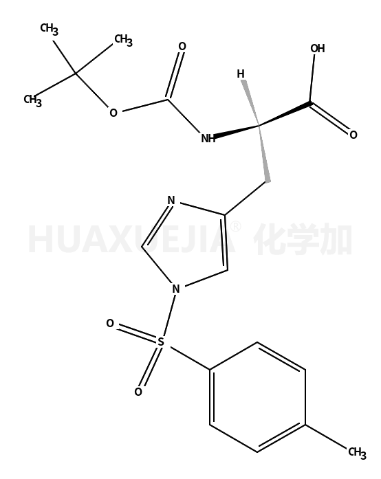 N-叔丁氧羰基-N(咪唑)-(4-甲基苯磺酰基)-L-组氨酸