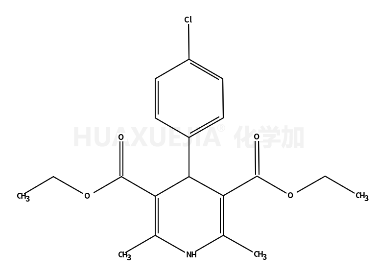 4-(4-氯苯基)-2,6-二甲基-1,4-二氢吡啶-3,5-二甲酸二乙酯