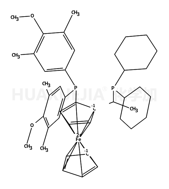 (R)-(-)-1-{(S)-2-[Bis(3,5-dimethyl-4-methoxyphenyl)phosphino]ferrocenyl}ethyldicyclohexylphosphine, min. 97%