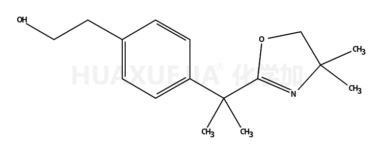 4-[1-(4,5-二氢-4,4-二甲基-2-恶唑基)-1-甲基乙基]苯乙醇