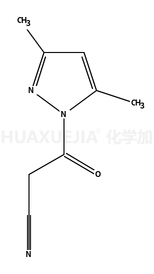 3-(3,5-dimethylpyrazol-1-yl)-3-oxopropanenitrile