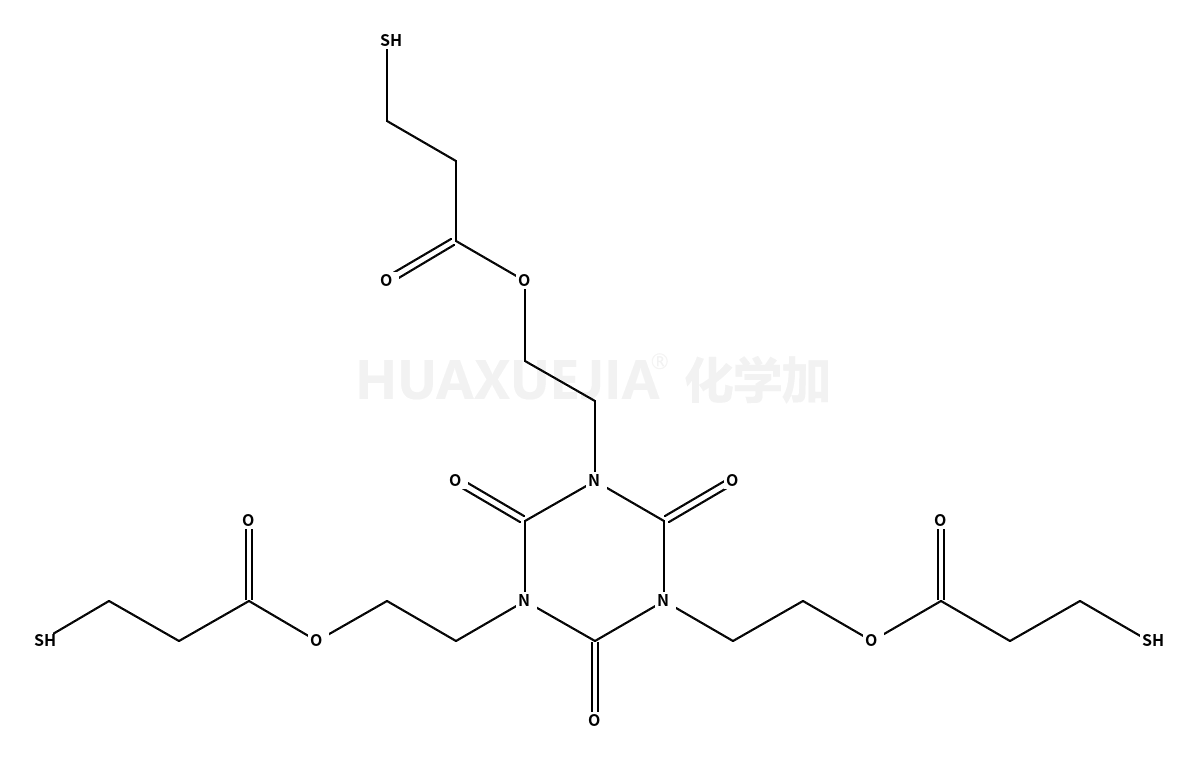 3-巯基丙酸-[2,4,6-三氧代-1,3,5-三嗪-1,3,5(2H,4H,6H)-次基]三-2,1-乙二醇酯