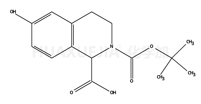 2-Boc-6-羟基-1,2,3,4-四氢异喹啉-1-甲酸