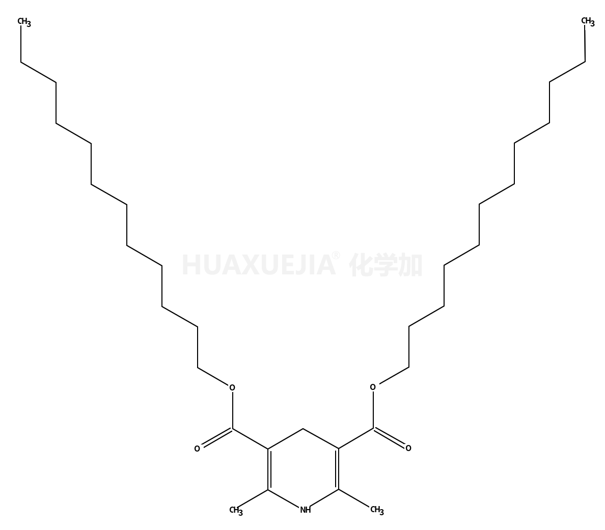 1,4-二氢-2,6-二甲基-3,5-吡啶二羧酸双十二烷酯