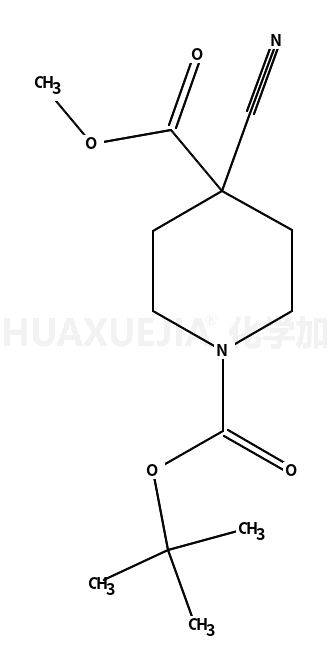 N-Boc-4-氰基哌啶-4-甲酸甲酯