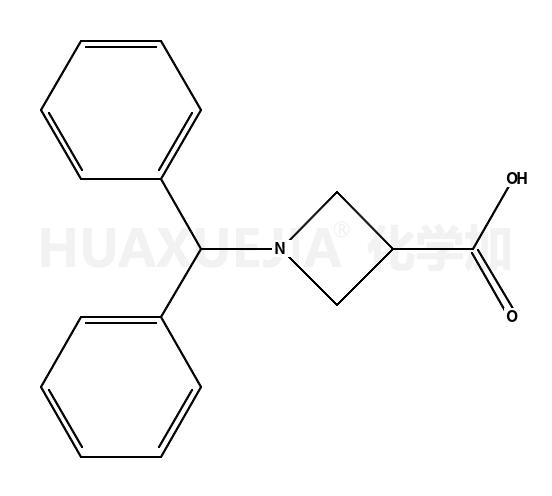 1-二苯甲基氮杂环丁烷-3-甲酸