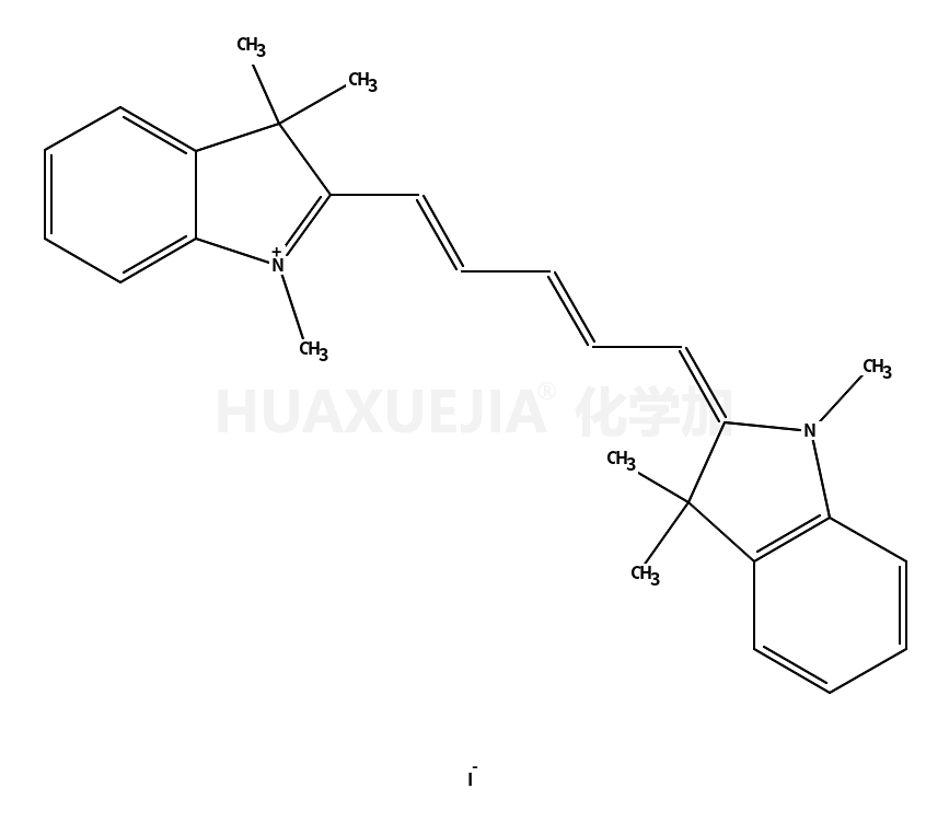 1,1’,3,3,3’,3’-六甲基吲哚双碳菁碘